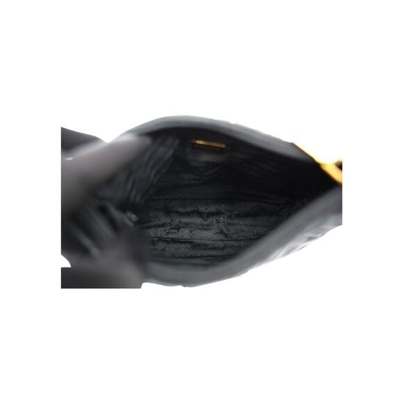 PRADA Tessuto Nylon Stitched Shoulder Bag In Black - Picture 6 of 6